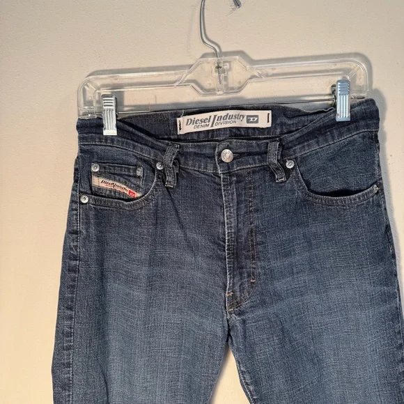 Vintage  2001 Diesel Industry Blue Bootcut Jeans Women's Size 29 Italy - Picture 3 of 15